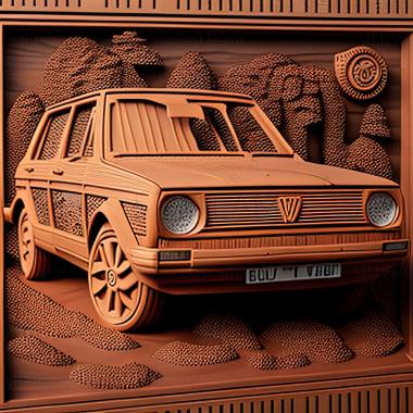 3D модель Volkswagen Golf I (STL)